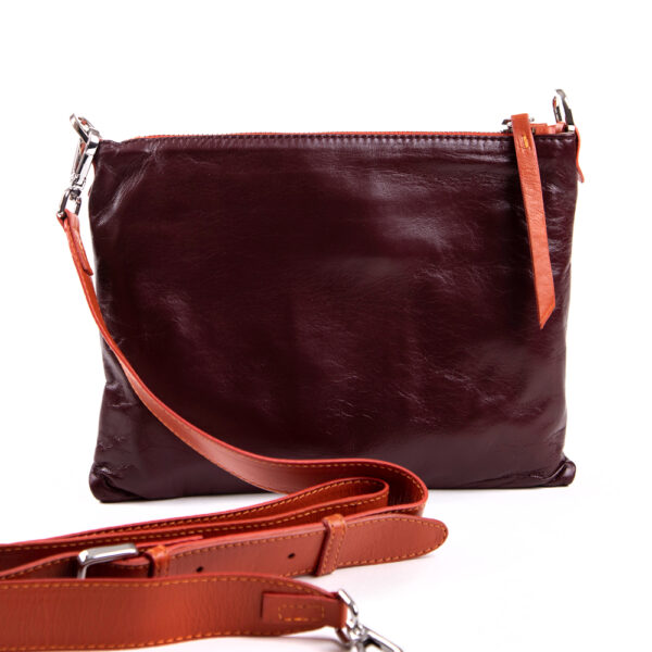 BeRoss Collection. Pochette Annie Orange